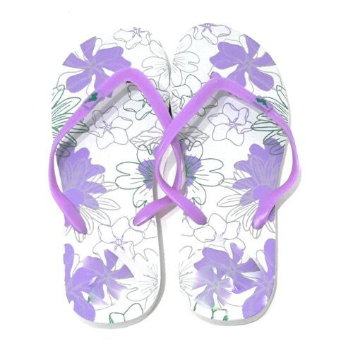 Chanclas de Mujer · Hibisco Lila