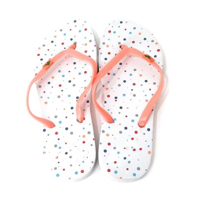 Chanclas de Mujer · Pintura Blanco