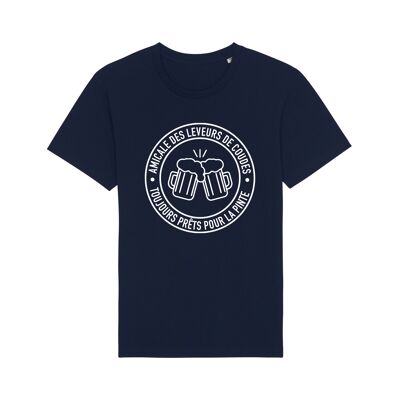 FRIENDLY NAVY TSHIRT FOR ELBOW LEVERS