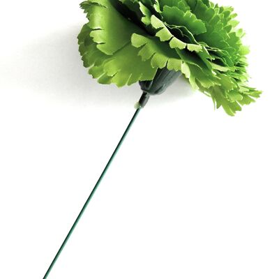 Pelo di fiore di garofano flamenco Ø9cm verde chiaro