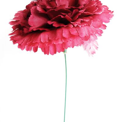 Clavel Flamenco Flor Pelo Ø9cm · Fresa