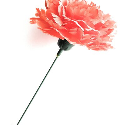Flamenco Carnation Flower Hair Ø9cm Orange