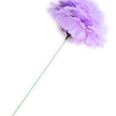 Flamenco Carnation Flower Hair Ø9cm Lavender