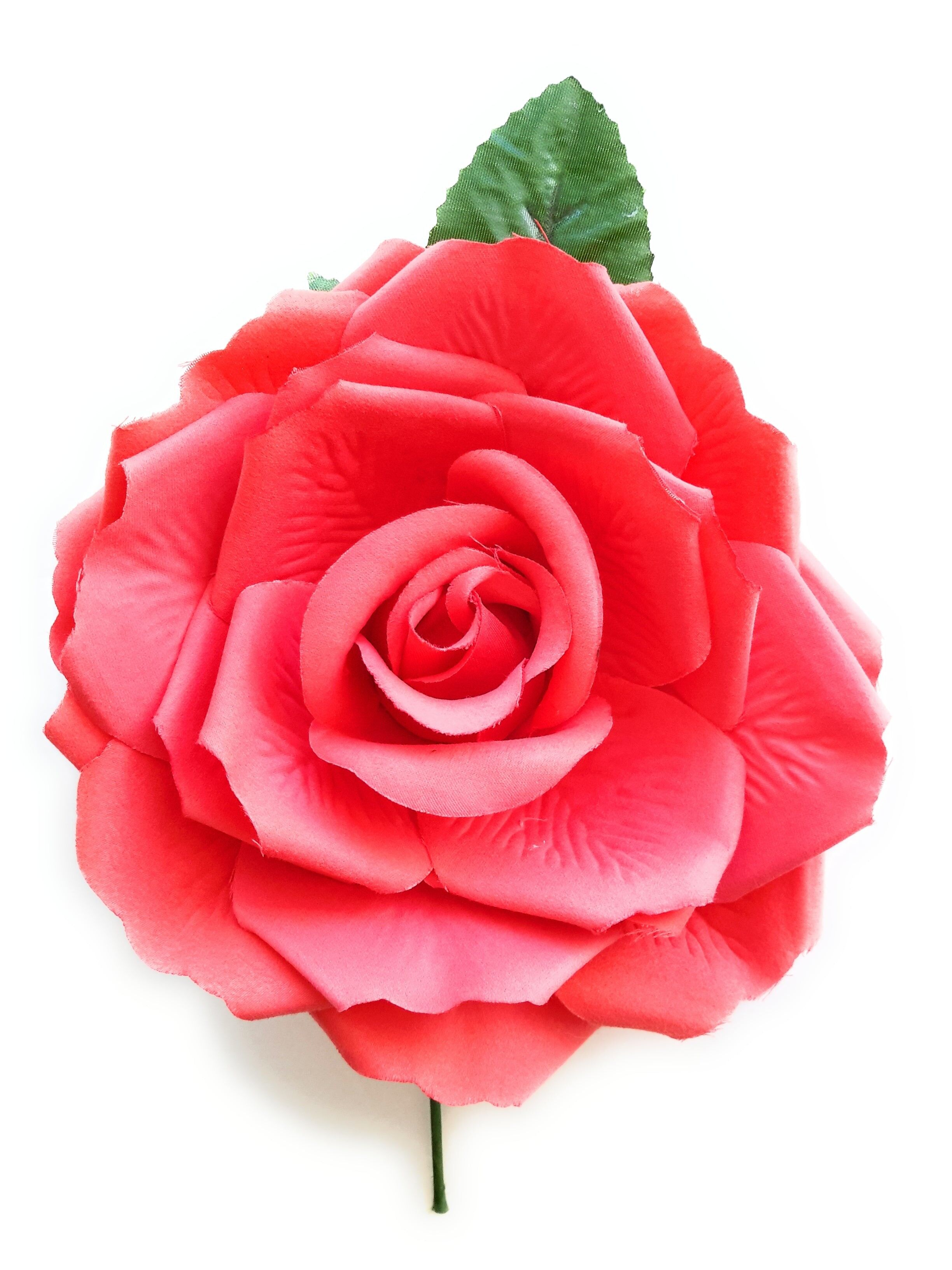 Fiore di Flamenco Big Hair Ø19cm Corallo