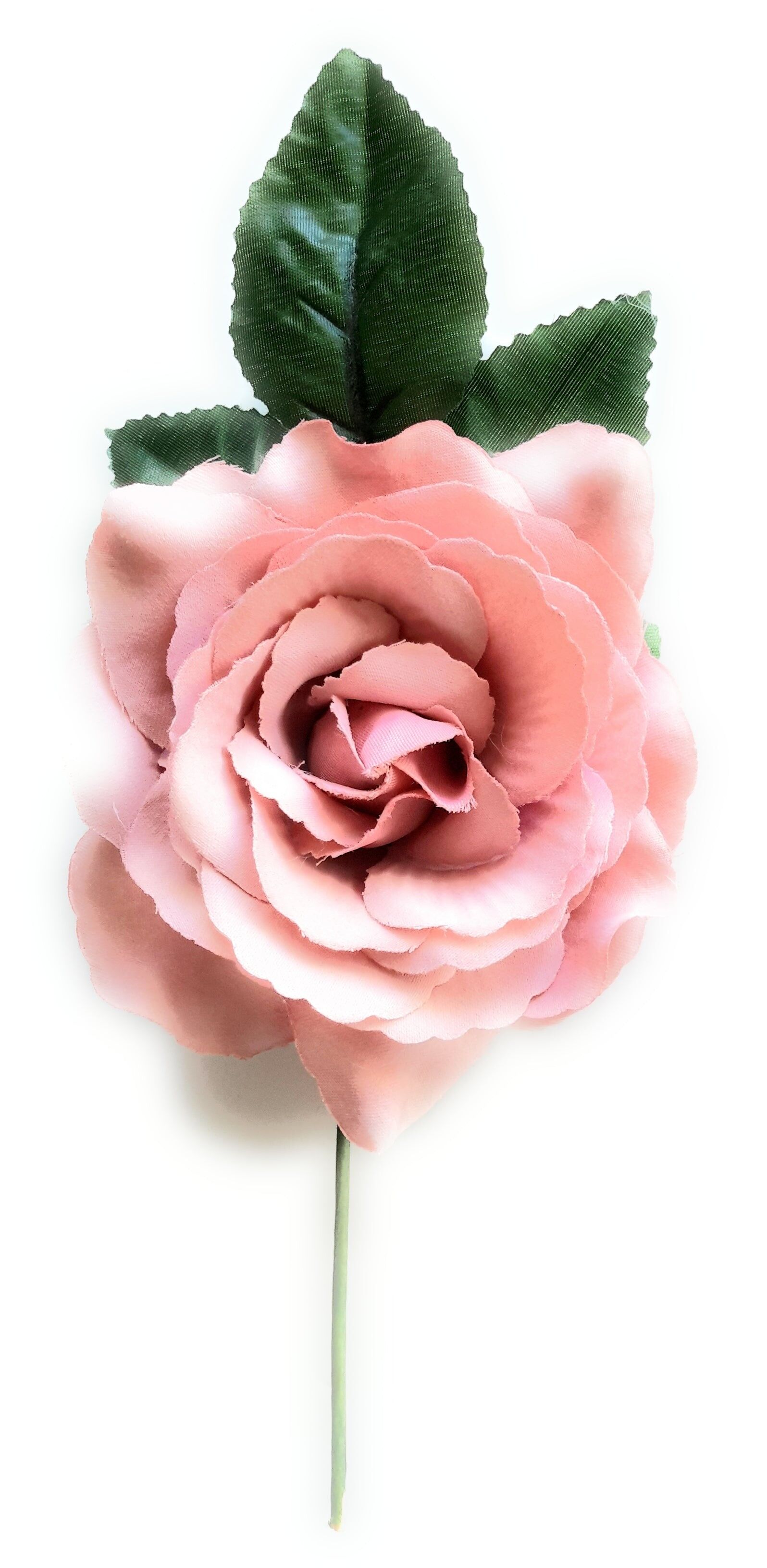 Fiore di flamenco a pelo medio Ø13cm Rosa pallido