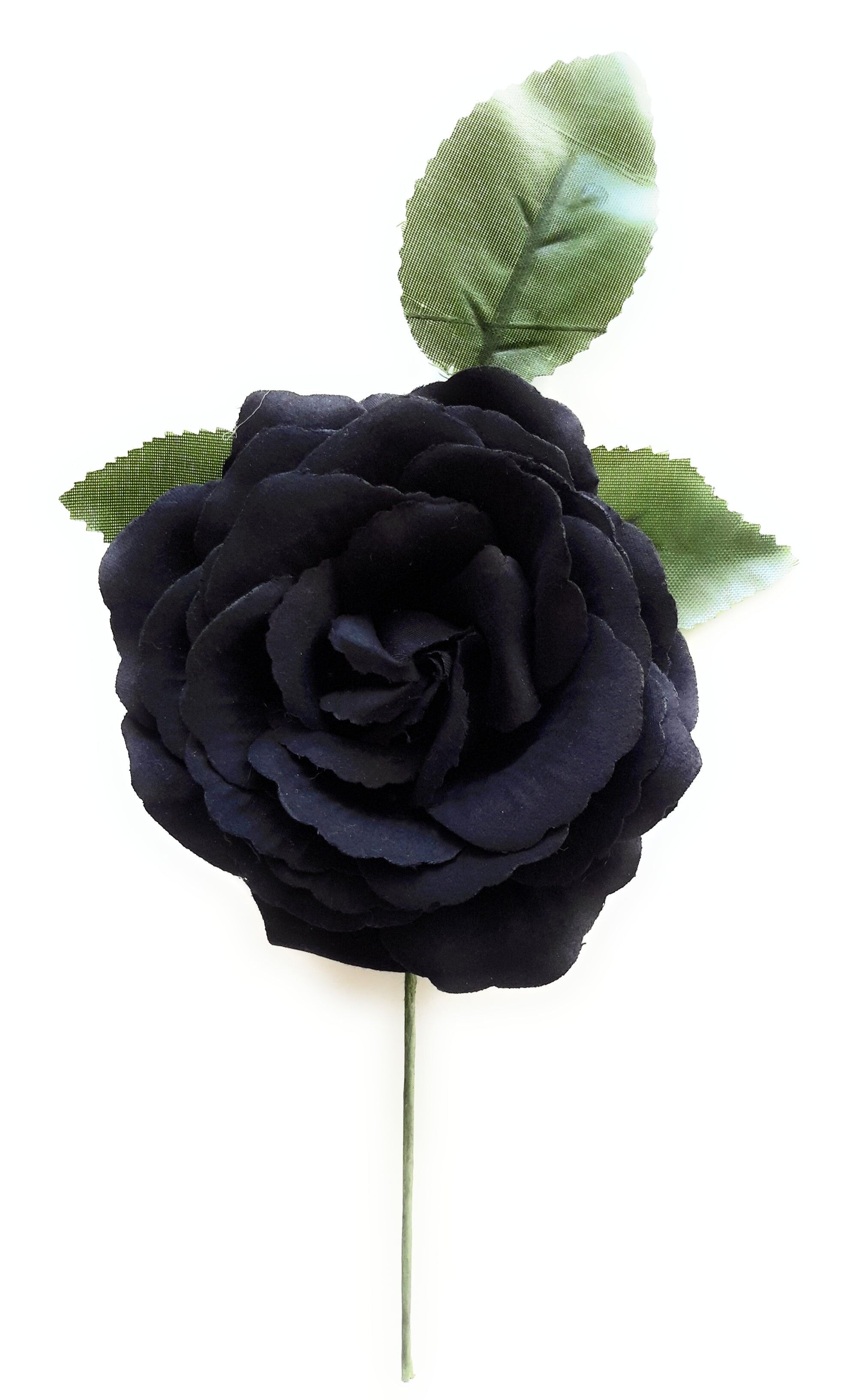 Fiore Flamenco Capelli Medi Ø13cm Nero