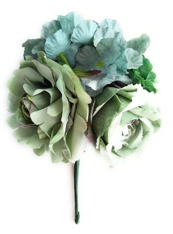 Bouquet Fleurs Flamenco Foire d'Avril Séville Vert 1