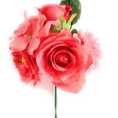 Bouquet di fiori di flamenco Fiera d'Aprile Corallo di Siviglia