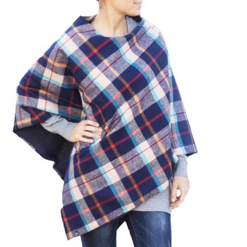 Poncho réversible Ecosse/Marine (dernière unité !) 1