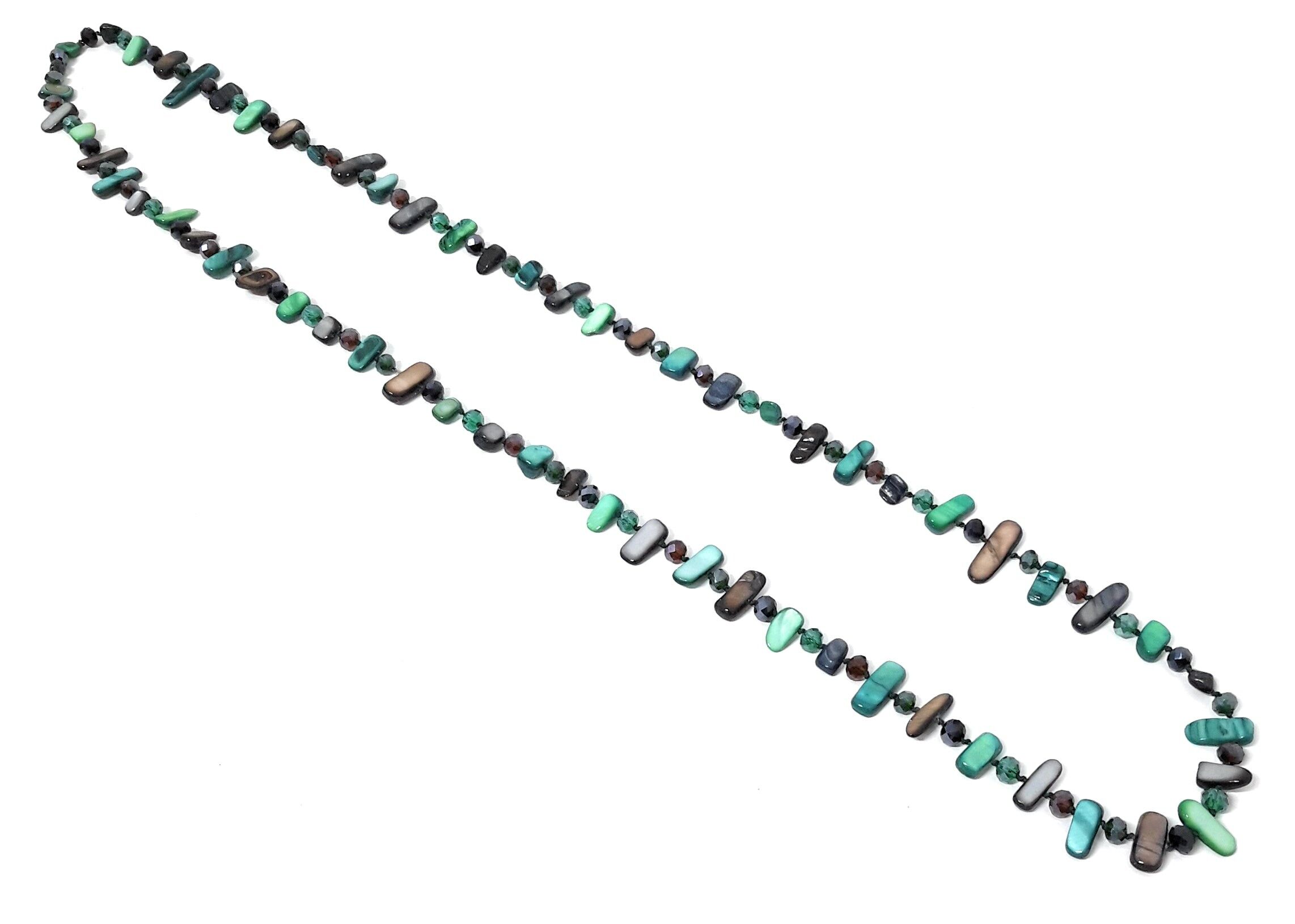 Lange Perlmuttkette Selva