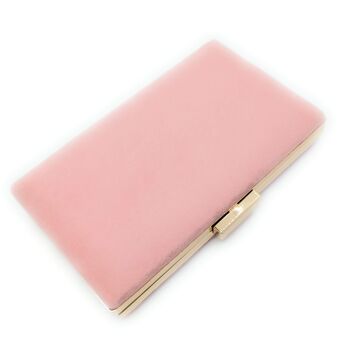 Pochette Party Bag Daim Rose 3