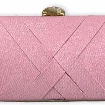 Cartera De Mano Bolso Fiesta · Cruzado Blush