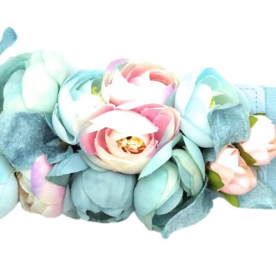 Flower Belt · Light Blue