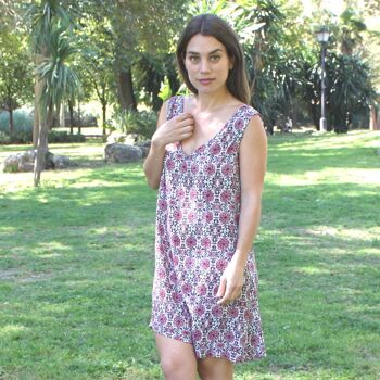 Robe fluide imprimé Córdoba (S/M) 1