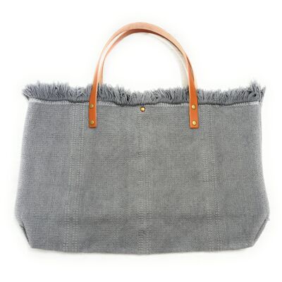 Trend Shopper Bag Diverses Couleurs - Gris (Mesures: 52x35x12cm)