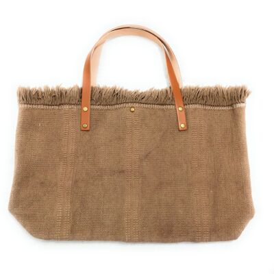 Trend Shopper Bag Various Colors - Camel (Measures: 52x35x12cm)