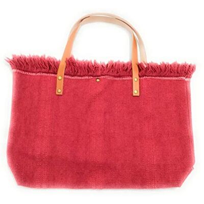Trend Shopper Bag Diverses Couleurs - Rouge (Mesures: 52x35x12cm)