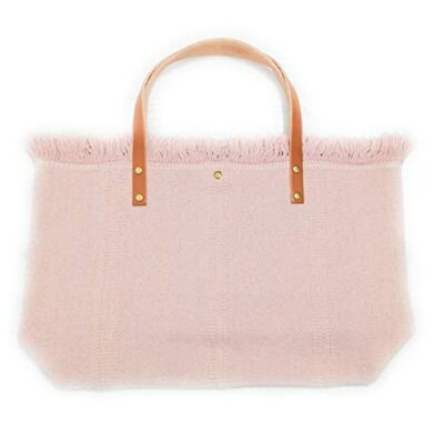 Trend Shopper Tasche Verschiedene Farben - Hellrosa (Maße: 52x35x12cm)