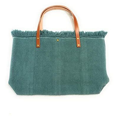 Trend Shopper Tasche Verschiedene Farben - Grün (Maße: 52x35x12cm)