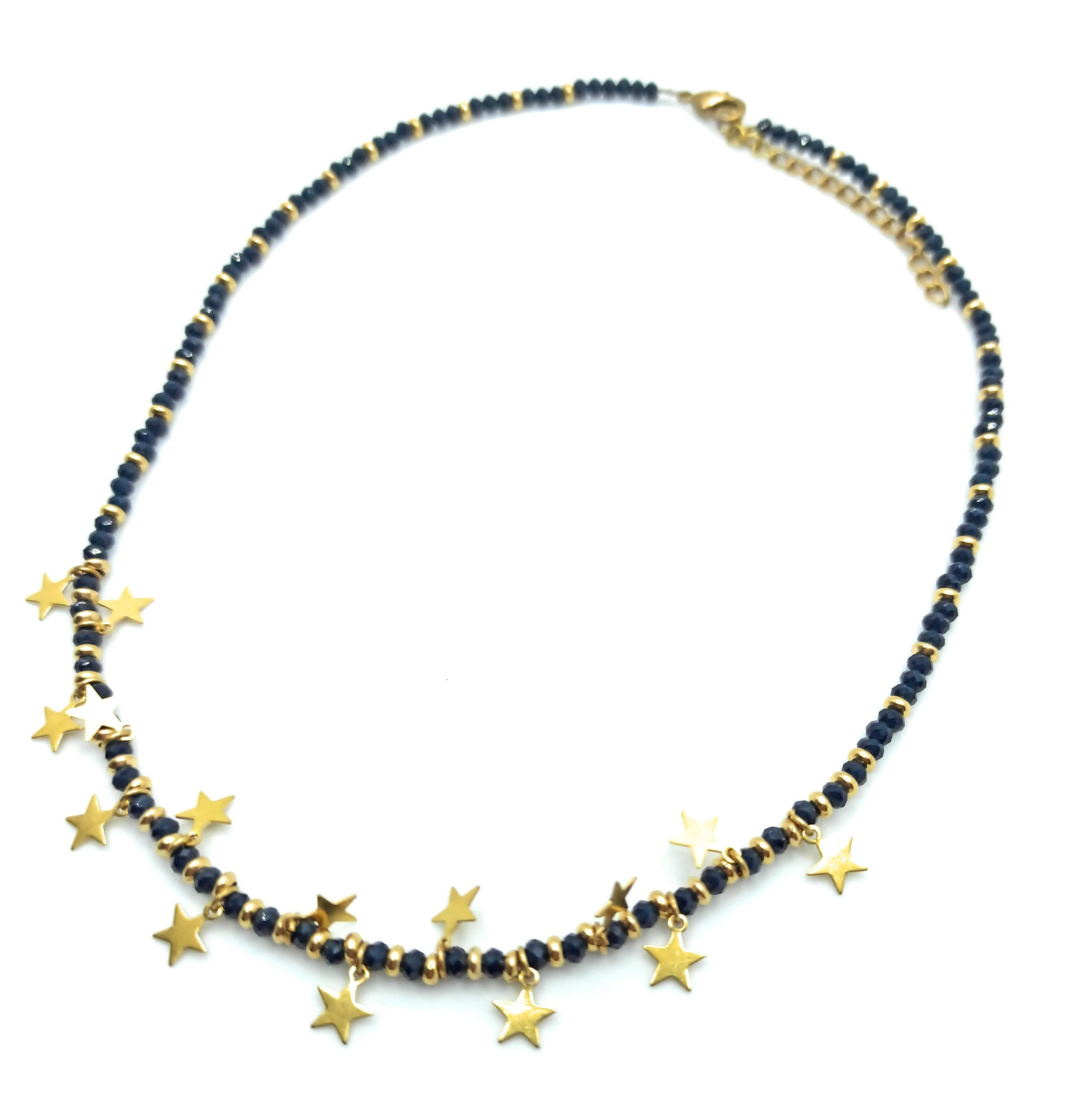 Little Stars Choker Navy