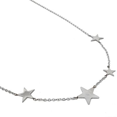 Silver Choker Stars