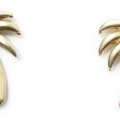 Golden Nut Earrings Palm Tree (last unit!)