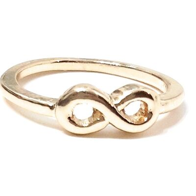 Goldener Ring Infinity T.14 (5,4cm) Roségold