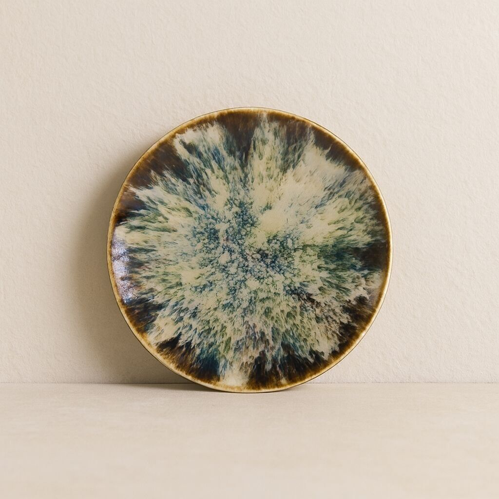 Piatto da dessert in porcellana Maka 20cm