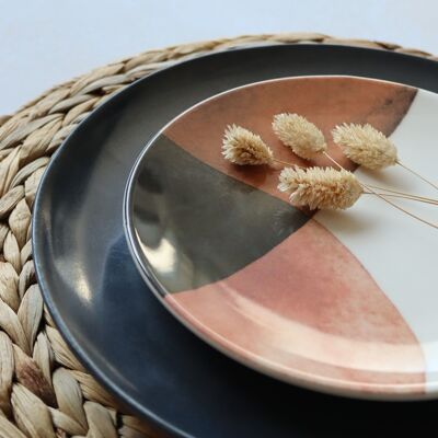 Gaia dessert plate 19cm in stoneware