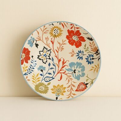 Assiette calotte jaipur 19cm en grès