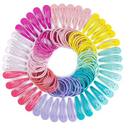 120 pinces enfants + attaches cheveux grande boite