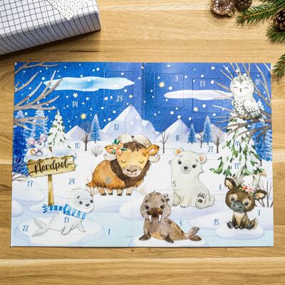 Tattoo Calendar - Winter Animals - Set 3