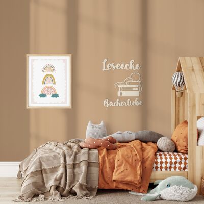 Wooden-Wall Cutout Book Buddies - Set of 4