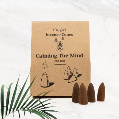 Calming The Mind - Pine Tree - Incense Dhoop Cone