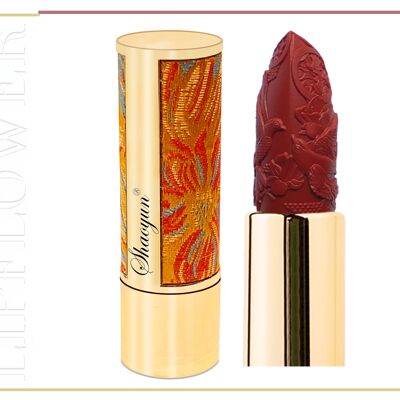 186 Rose Lip Flower Lipstick 💚 VEGAN, BIO, cosmétique naturelle