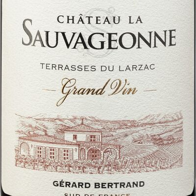 CHATEAU LA SAUVAGEONNE GRAND VIN - Rouge - 75cl - Maison Gérard Bertrand - Château La Sauvageonne - Terrasses-du-Larzac