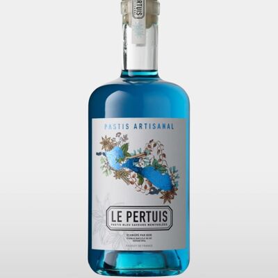 Pastis bleu LE PERTUIS 70cl - 45% vol.