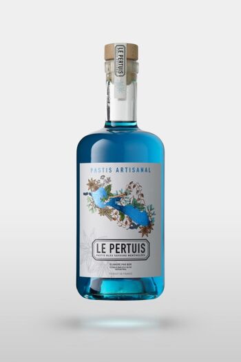 Pastis bleu LE PERTUIS 70cl - 45% vol. 1