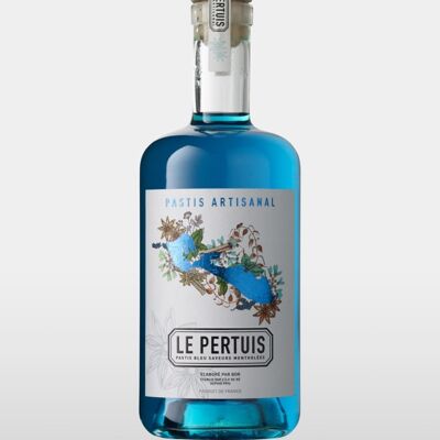 Pastis bleu LE PERTUIS 70cl - 45% vol.