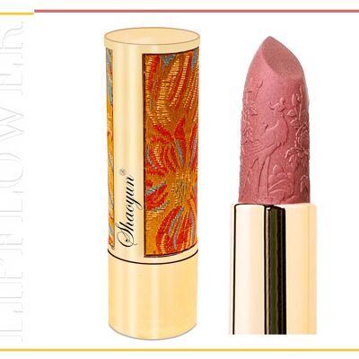194 Cherry Blossom Lip Flower Lipstick 💚 Vegan, cosmétiques naturels