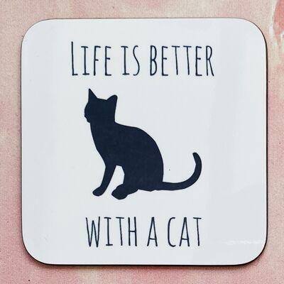 Cat Lover Coasters