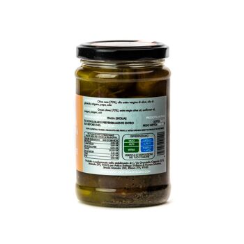 Olives noires "Nocellara del Belice" assaisonnées - 280 g 2