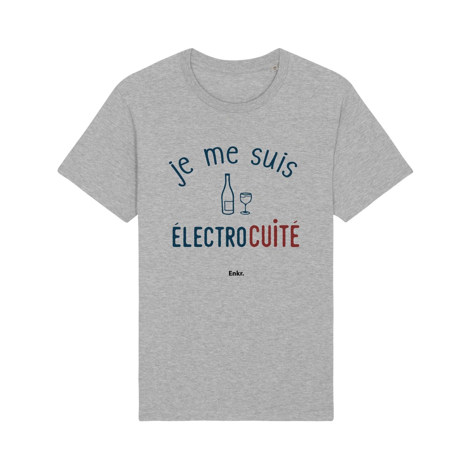 T-SHIRT GRIGIO MARNA I'M ELECTROCUITY