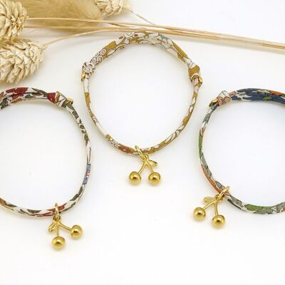 Sortiment von 20 Liberty-Armbändern mit Edelstahlanhänger