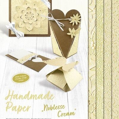 Handmade Paper "Noblesse Cream"