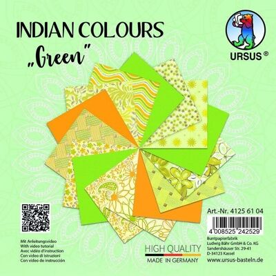 Colores Indios "Verde"