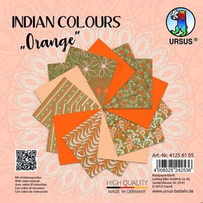 Colores Indios "Naranja"