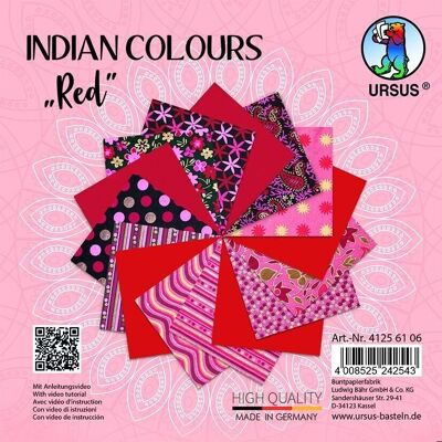 Colori indiani "Rosso"