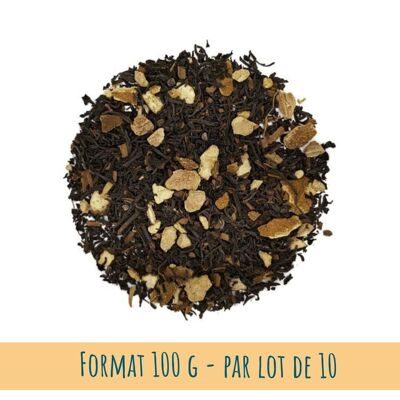 Bio-Chai-Orangentee – 100 g Großpackung
