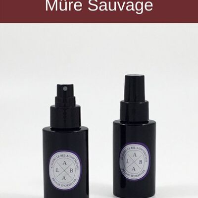 Spray d'ambiance rechargeable 100 ml - Parfum Mûre Sauvage